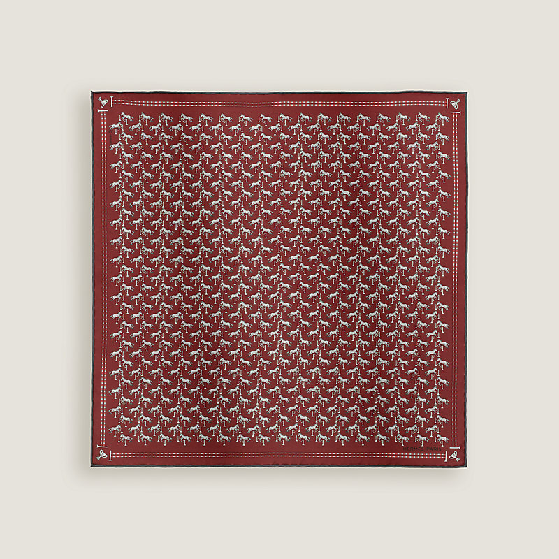 ポケットチーフ 《フリージャンプ》 | Hermès - エルメス-公式サイト